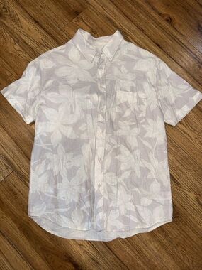 Rails linen short sleeve shirt